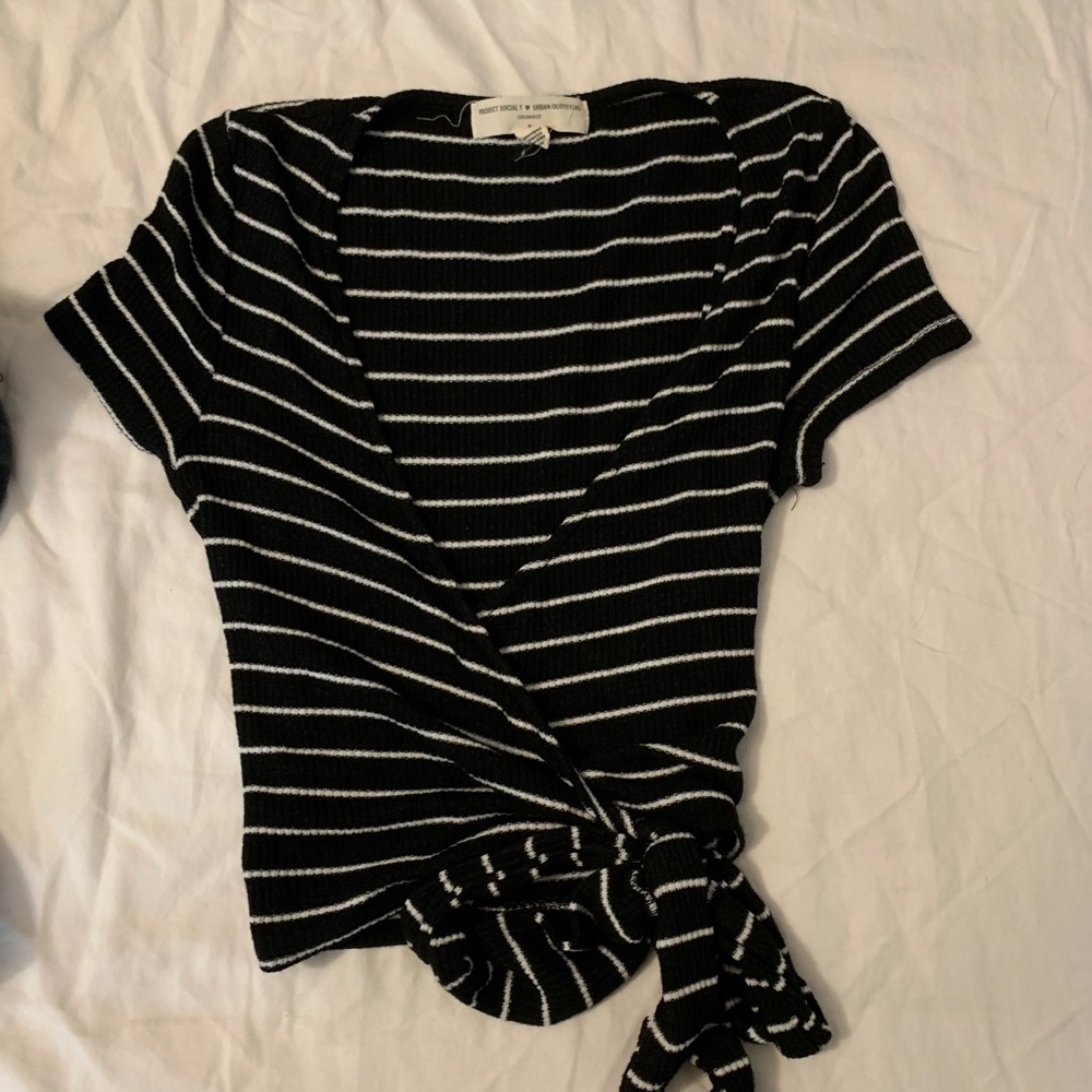 Urban outfitters wrap shirt